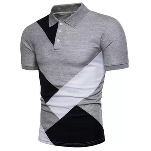 Polo de Golf 100% Polyester, uniforme personnalisé, à manches courtes, avec logo personnalisé imprimé, pour hommes - Product Image 1