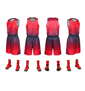 New Design Top Quality Basketball Uniform Sportswear Uniform 3D Full Sublimation Printing For Custom Sizing - Product Image 2