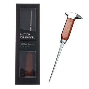 Búa Làm Đá Một Chấu 9 Inch Của Nhà Máy Có Tay Cầm Bằng Gỗ Dụng Cụ Quán Bar Dễ Dàng Phá Đá - Product Image 1