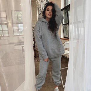 เสื้อฮู้ด Thi FCE คุณภาพสูงโอเวอร์ไซส์สำหรับผู้หญิงเสื้อมีฮู๊ดสำหรับออกกำลังกายเล่นโยคะไซส์ใหญ่พิเศษ - Product Image 2