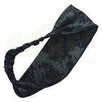 Diadema deportiva fina de Color azul, cinta elástica para el pelo, para Yoga, Fitness, para el sudor, venta al por mayor