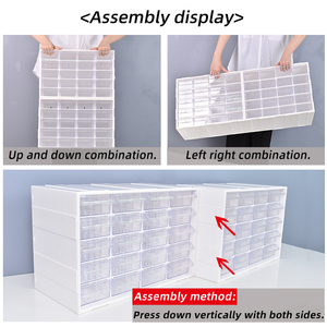 Đa Năng Loại Ngăn Kéo Decanomial Organizer Bead Box Nhà Ngăn Kéo Nhựa Nghệ Thuật Và Thủ Công Lưu Trữ Tủ - Product Image 3