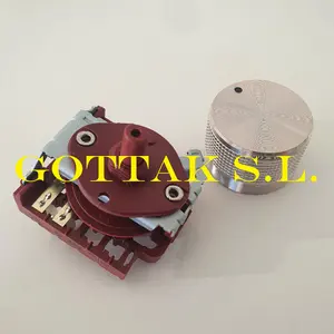 Rotary Switch for Stove, Cooker Hob and Electric Grill Ventilation. Oven Switch 16 Amps 220 V. 3 Year Warranty 4-RC Series