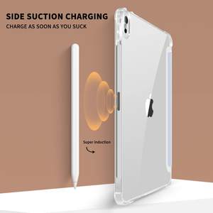 Custodia Smart Design di fabbrica per <span class=keywords><strong>iPad</strong></span> 12.9 custodia Smart <span class=keywords><strong>cover</strong></span> <span class=keywords><strong>in</strong></span> <span class=keywords><strong>pelle</strong></span> PU trasparente con portamatite custodia anticaduta per 12.9 2020 - Product Image 5