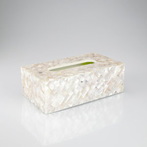 Servilletero de Nácar, Caja para Pañuelos de Nácar y Caja para Servilletas de Nácar de Tamaño Personalizado para Mesa - Product Image 6