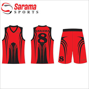 ชุดบาสเก็ตบอลพิมพ์ลายไซส์ใหญ่พิเศษระบายอากาศได้ดีชุดเล่นกีฬาฤดูร้อนแห้งเร็วแบบกลับด้านได้ - Product Image 1
