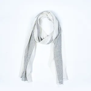 Sustainable Cashmere Scarf Shawl Muffler Winter Woman Men Merino Wool Blended Pure Soft Warm Small Nepal Cashmere Scarf