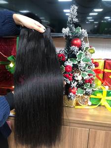 Extensions de cheveux humains brésiliens droits crépus vierges non traités tissage de cheveux Remy alignés sur les cuticules - Product Image 4