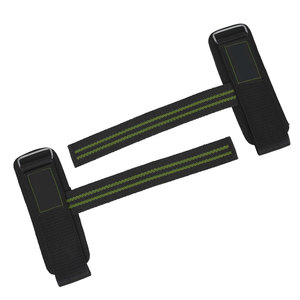 Sangles de soutien rembourrées pour la musculation des poignets, accessoire de gymnastique, pour lever de poids, personnalisés, populaires, 1 paire - Product Image 2