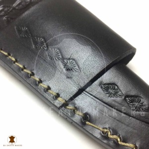 Handmade Leather Sheath 2021 Factory Rich Grain Leather for Fix Blade Knives - Product Image 3