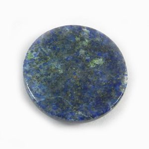 อัญมณีแลพิสแลซูลีธรรมชาติ17มม.,อัญมณีทรงหลวม Lapis Cabochon 3.01 Gms - Product Image 6