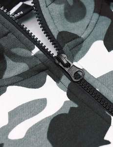 Chándal deportivo de alta calidad para hombre, traje cálido de chenille personalizado con bordado, chándal informal de manga larga con capucha - Product Image 3