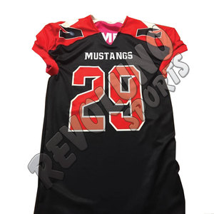 Chiffre brodé sur mesure Jersey de football américain Impression par sublimation - Product Image 5