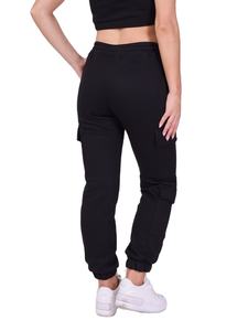Pantalones de chándal de cintura elástica de algodón para mujer, pantalón personalizado para correr - Product Image 2