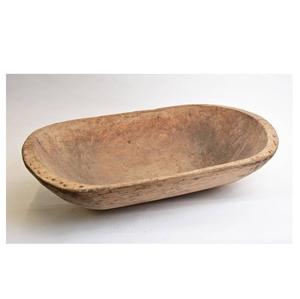 Rustique bois décoratif pâte bol pour la maison Offre Spéciale main planteur de bois sculpté à la main en bois pâte bol avec des prix bas - Product Image 4