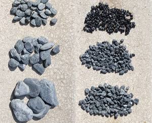 Meilleur prix pour le caillou de pierre naturelle dégringolé noir pour le paysage taille personnalisée hôtel utiliser un design moderne - Product Image 4