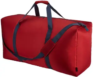 Rote Sport-Sporttasche mit Schuh fach Sporttasche mit großer Kapazität Multi-Pocket-Reisetasche für Männer und Frauen Workout Travel