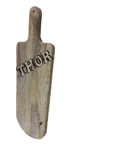 Tabla de cortar de madera natural ecológica, tabla antideslizante para servir queso, juego de corte de madera - Product Image 1