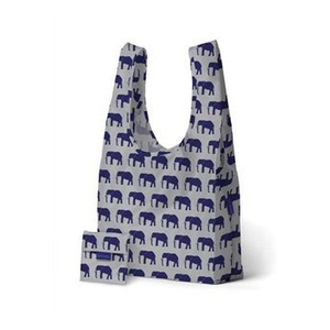 Sac de Shopping pliable en Polyester, impression de Gravure bon marché, origine Vietnam, fourre-tout de Shopping, Style de sac bon marché - Product Image 5