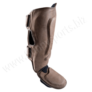 Espinilleras de Kick boxing personalizadas, de cuero de vaca, PU, DE BOXEO - Product Image 4