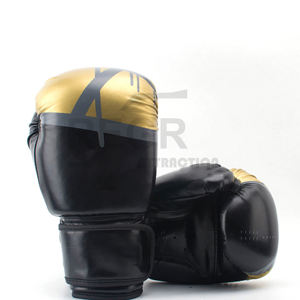 Up-guantes de boxeo personalizados, de fábrica, de encaje profesional, negro, cuero rojo, OEM, EVA, Color de tiempo, Material de peso, ODM de masa sintética - Product Image 2