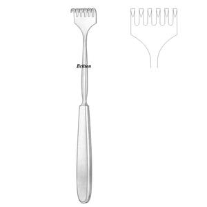 Retractores afilados Britton Volkaman 6 puntas 23 cm potencia manual ISO aprobado Acero inoxidable gran oferta - Product Image 1