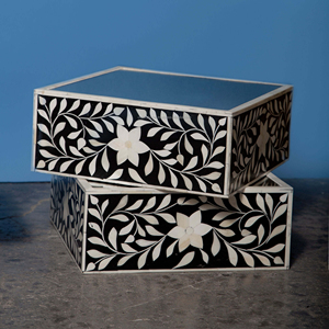 Indian Handmade Bone Inlay Cake Stand Floral design in new different look for Cake Stand/Chocolate Stand For home Decoration - Product Image 1