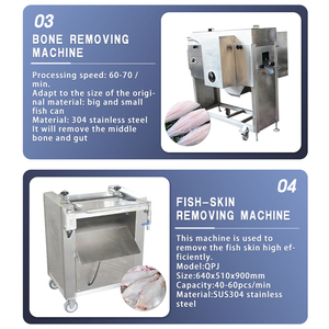 التلقائي ماكينة سمك فيليه السمك فيليه تجهيز خط - Product Image 4