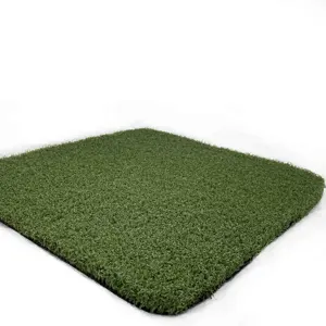 Rumput Buatan Hijau 15MM untuk Pest Lantai Olahraga Kustom Hijau untuk Bola Golf