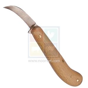 Cuchillo de bolsillo reutilizable, instrumento quirúrgico para herrador veterinario para animales grandes, cuidado de mascotas, cuchillos para pezuñas, herramientas para herradores - Product Image 1