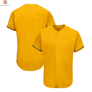 Maglie da Baseball per Squadre Giovanili <span class=keywords><strong>e</strong></span> Adulti, Tinta Unita, Personalizzabili, Classiche, per Club Sportivi, Uniformi Sublimate all'Ingrosso - Product Image 3