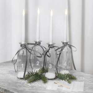 Candle Lid With Glass Bottle Candle Holder High Quality Home Decoration Wedding Use Table Top Candle Holder - Product Image 3