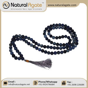 Perles pierres précieuses naturelles Jap Mala, pour la méditation, vente en gros, doreen - Product Image 6