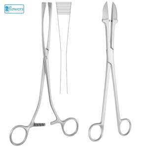 Six Flowers/OEM F13-533 Forceps utérins manuels d'élévation certifiés CE Dispositif médical de classe II - Product Image 1