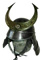 Casque de Chevalier Samouraï Médiéval Ovale en Acier Poli Fait Main Vintage – Cadeau de Noël, Fête des Mères, Fête des Pères, Nouvelle Fête de Thanksgiving