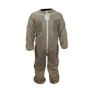 Chaqueta de apicultura de tres capas de alta resistencia, ropa con capucha, velo, traje de apicultura ventilado - Product Image 2