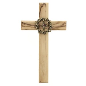 Tenture murale en laiton avec cœur du milieu, fournitures d'église gravées, cuivworld inde - Product Image 6