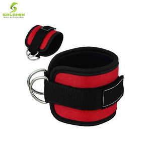 Acolchado de neopreno de alta calidad Correas de tobillo ajustables Protección de levantamiento de pesas para evitar lesiones - Product Image 4