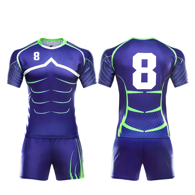 Camisa de futebol de poliéster thai, uniforme de futebol impressão personalizada 100%