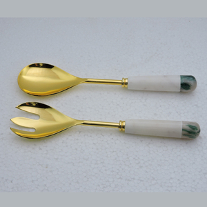 ที่ดีที่สุดของหินหินอ่อนและเรซินใสแบนและสแตนเลสสลัดเซิร์ฟเวอร์เครื่องครัว - Product Image 5