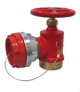 Robinet d'angle pour hydrant de secours en laiton italien, robinet d'angle pour hydrant de secours marin, équipement de lutte contre l'incendie haute résistance - Product Image 3