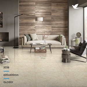 Carreaux de céramique en porcelaine indiens en vente chaude, prix bas, simples et élégants, carreaux de sol en céramique émaillés 600x600MM - Product Image 3