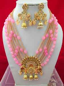 Collier Moti jaypurui, magnifique bijou indien, ensemble, prix bas, création - Product Image 4