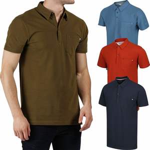 OEM/ODM Custom Brand Men's Casual Slim Fit Short Sleeve for Shirt Eco-Friendly Breathable Polyester/Cotton Plus Size - Product Image 2