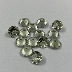 AAA Haute Qualité Belle Améthyste Verte Naturelle 10mm/Prasiolite Ronde Brillante Pierre Précieuse Lâche Du Fabricant - Product Image 1