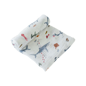 Langes en coton pour bébés, mousseline pour nouveau-né - Product Image 1