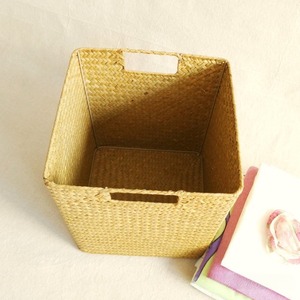 Woven Seagrass Laundry Basket Seagrass <b>Storage</b> Basket <b>Storage</b> of Dirty <b>Clothes</b> <b>For</b> Your Home Eco-friendly Cheap And High Quality - Product Image 1