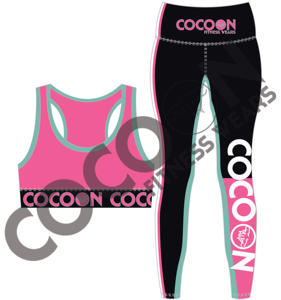 Leggings deportivos para mujer, con sujetador top corto, ropa deportiva, chándal para yoga y fitness, nuevo diseño, 2022 - Product Image 4