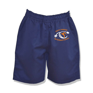 OEM Custom Logo Knitted Sweat <b>Shorts</b> Breathable Eco-Friendly Quick Dry Orange <b>White</b> Polyester Casual Fitness Elastic Waist - Product Image 6