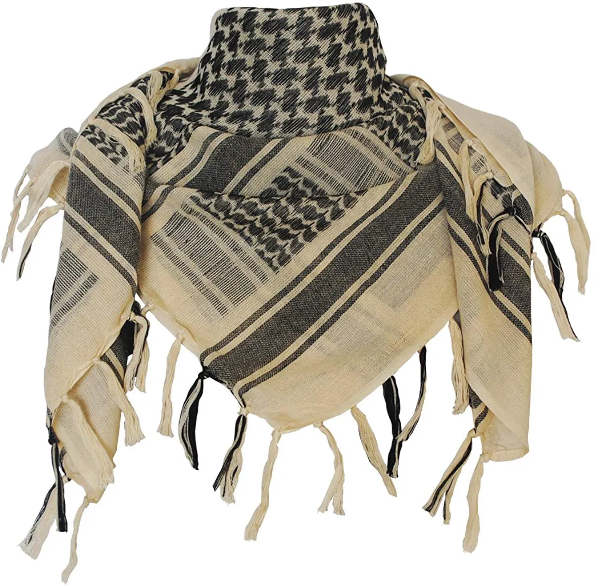 Wholesale Price Custom Design Hand Made 100% Cotton Made Windproof Shemagh Arab Scarf For Men's